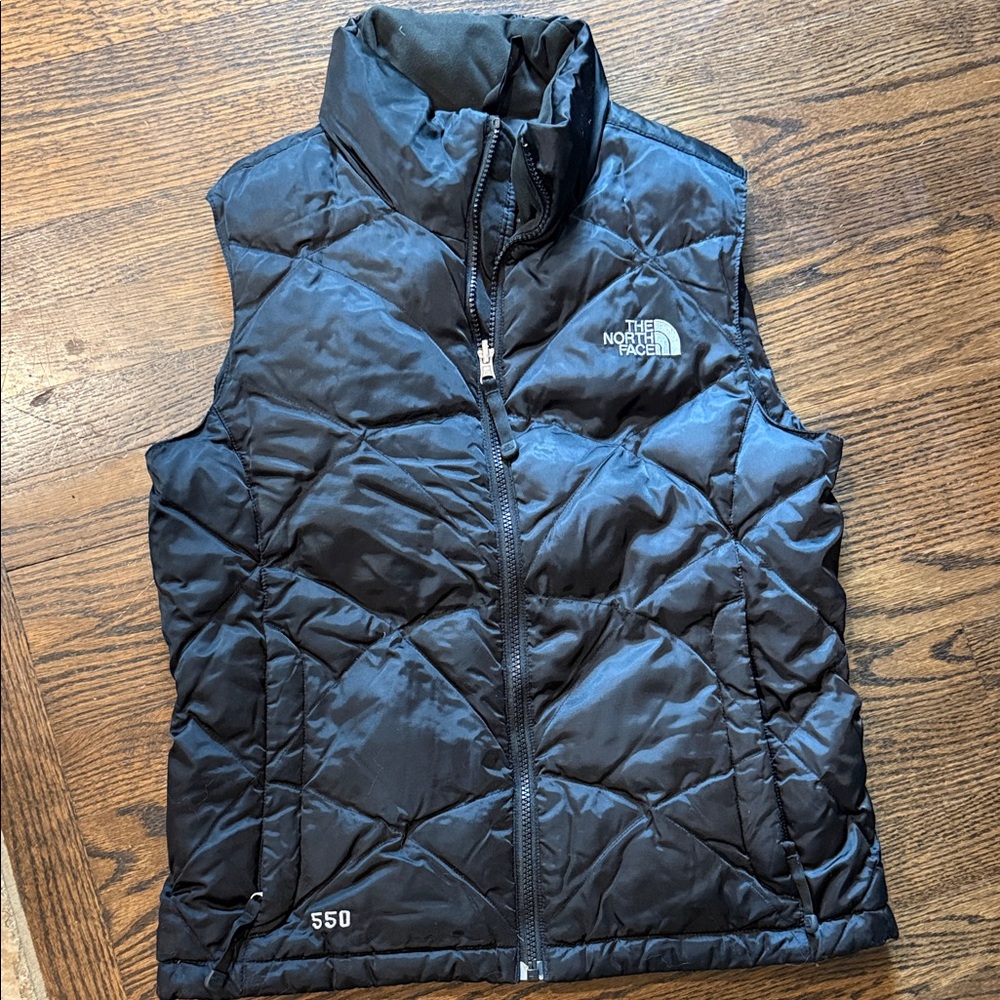 The North Face Quilted Black Vest